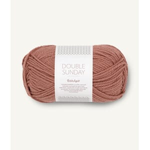 PetiteKnit DOUBLE SUNDAY Dusty Rouge