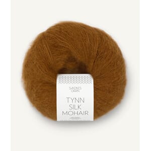 Tynn Silk Mohair Gyllenbrun