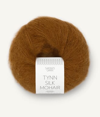 Tynn Silk Mohair Gyllenbrun
