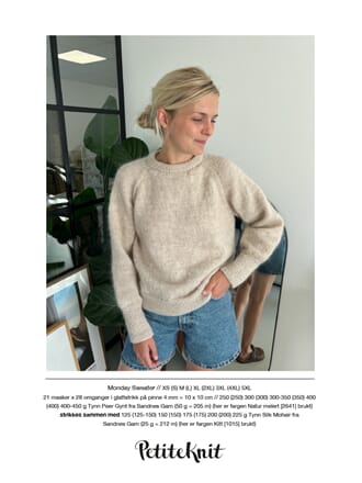 PETITEKNIT - Monday Sweater