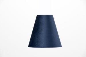 Lampeskjerm Mali m/kipp 19cm, Blå